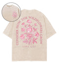 Consider Wildflowers Double Sided Washed Christian Style002 T-Shirts, Hoodie, Sweatshirt