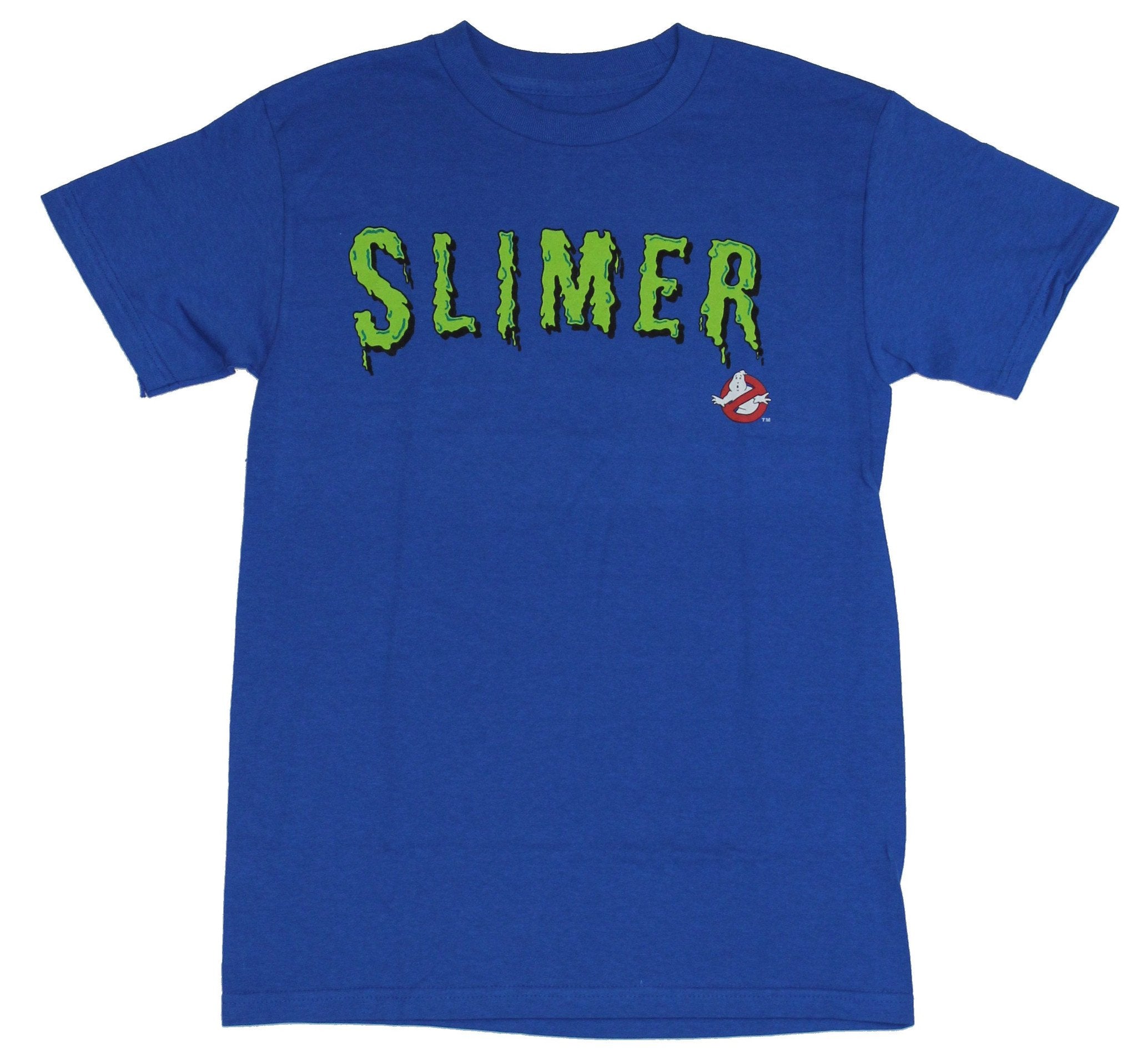 Ghostbusters Mens T-Shirt - Slimer Slimed Name and Tiny No Ghost Logo Hoodie, Sweatshirt | CiraTrend.com