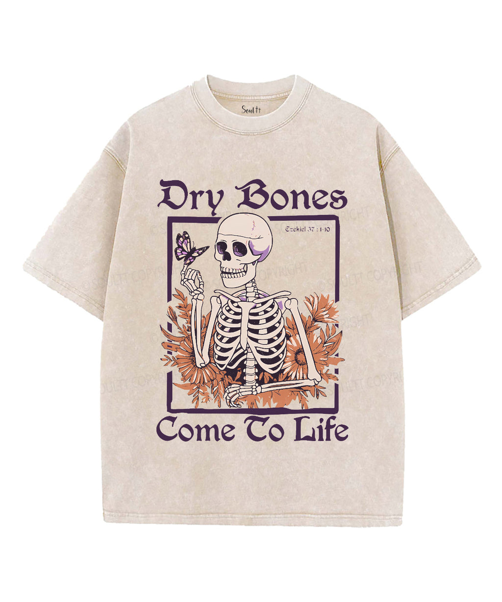 Dry Bones Come To Life Unisex Washed Christian T-shirt Style001 Hoodie, Sweatshirt | CiraTrend.com (Image 4)