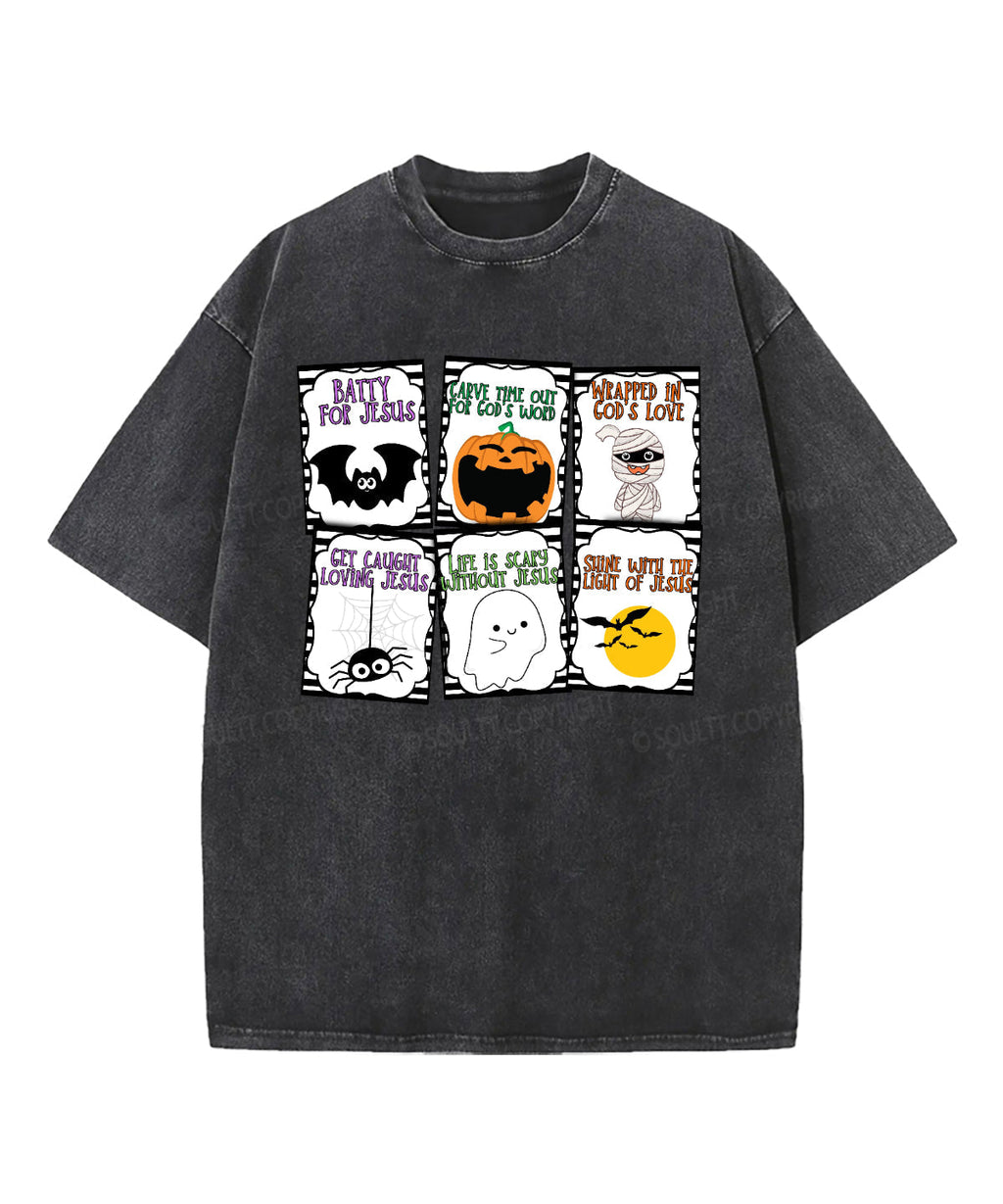 Batty For Jesus Washed Christian T-shirt Hoodie, Sweatshirt | CiraTrend.com (Image 1)