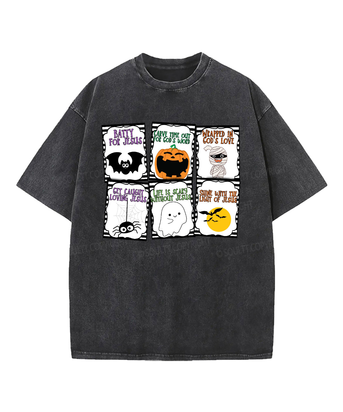 Batty For Jesus Washed Christian T-shirt Hoodie, Sweatshirt | CiraTrend.com (Image 1)