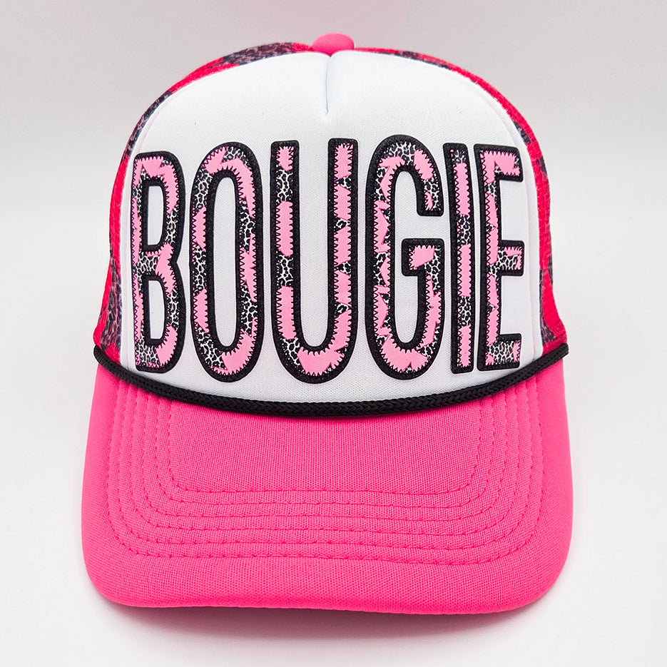 Bougie Leopard Stars Foam Trucker Hat