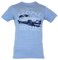 Ford Mustang Mens T-Shirt  - Distressed Car and Ford Script logo Image Hoodie, Sweatshirt | CiraTrend.com