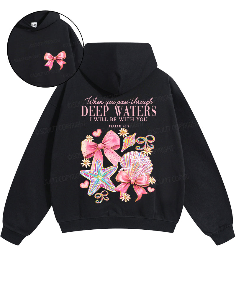 I Will Be With You Double Sided Cotton Christian Hoodie Style003 T-Shirts, Sweatshirt | CiraTrend.com (Image 1)