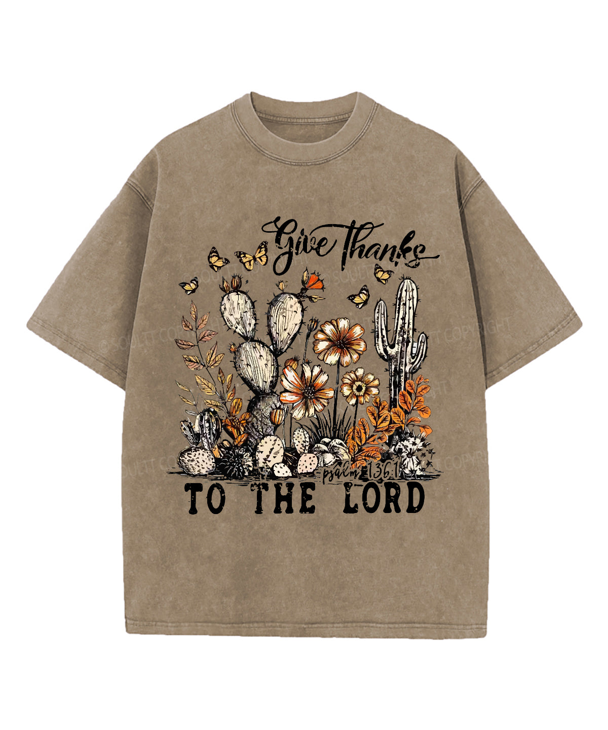 Give Thanks Lord Washed Christian Style002 T-Shirts, Hoodie, Sweatshirt