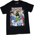 Hunter X Hunter Mens T-shirt - Group of Six Under Logo Hoodie, Sweatshirt | CiraTrend.com