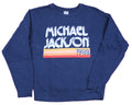 Michael Jackson Mens Crewneck Sweatshirt - Simple Name 1983 Stripe T-Shirts, Hoodie | CiraTrend.com