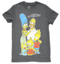 The Simpsons Mens  T-Shirt - Distressed Mens Nice Normal Family Hoodie, Sweatshirt | CiraTrend.com
