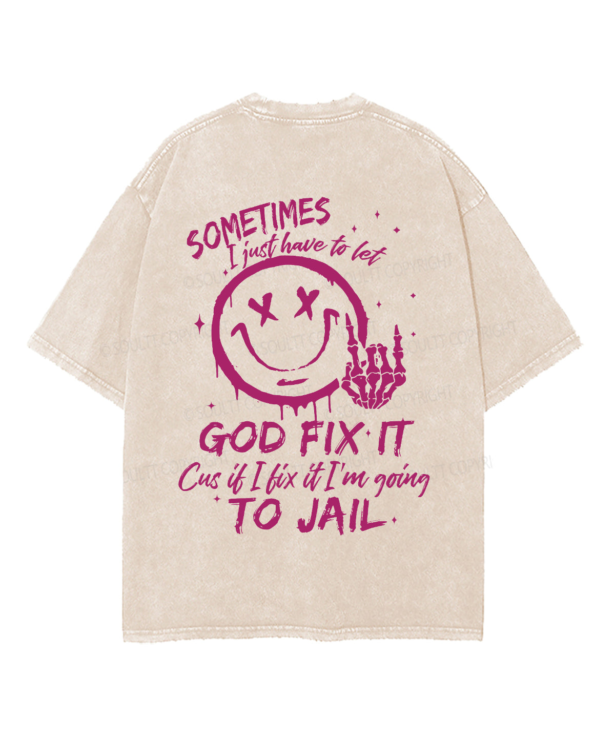 God Fix Double Sided Washed Christian T-Shirts, Hoodie, Sweatshirt