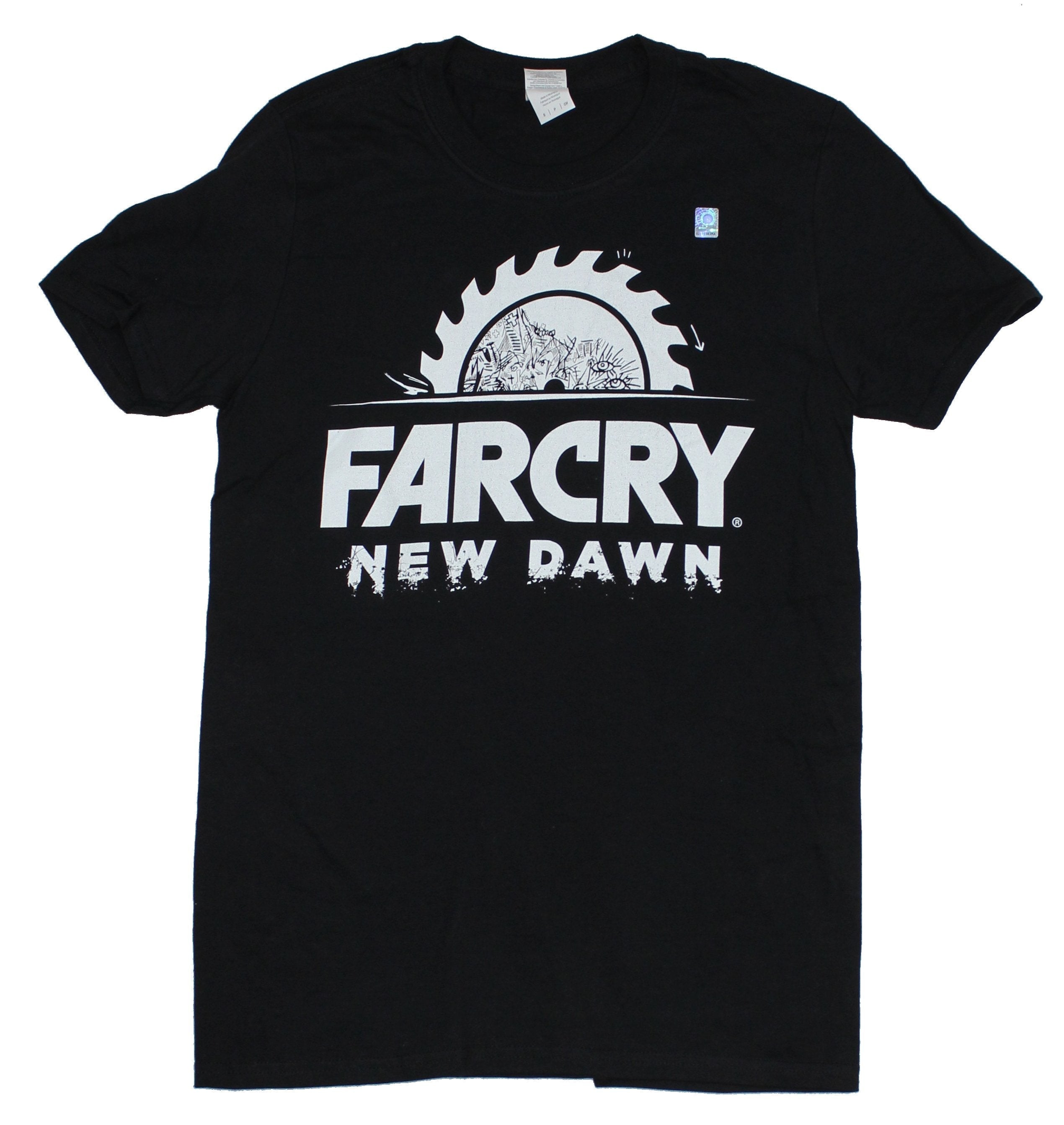 Far Cry New Dawn Mens T-Shirt - Sawblade Logo Image Hoodie, Sweatshirt | CiraTrend.com
