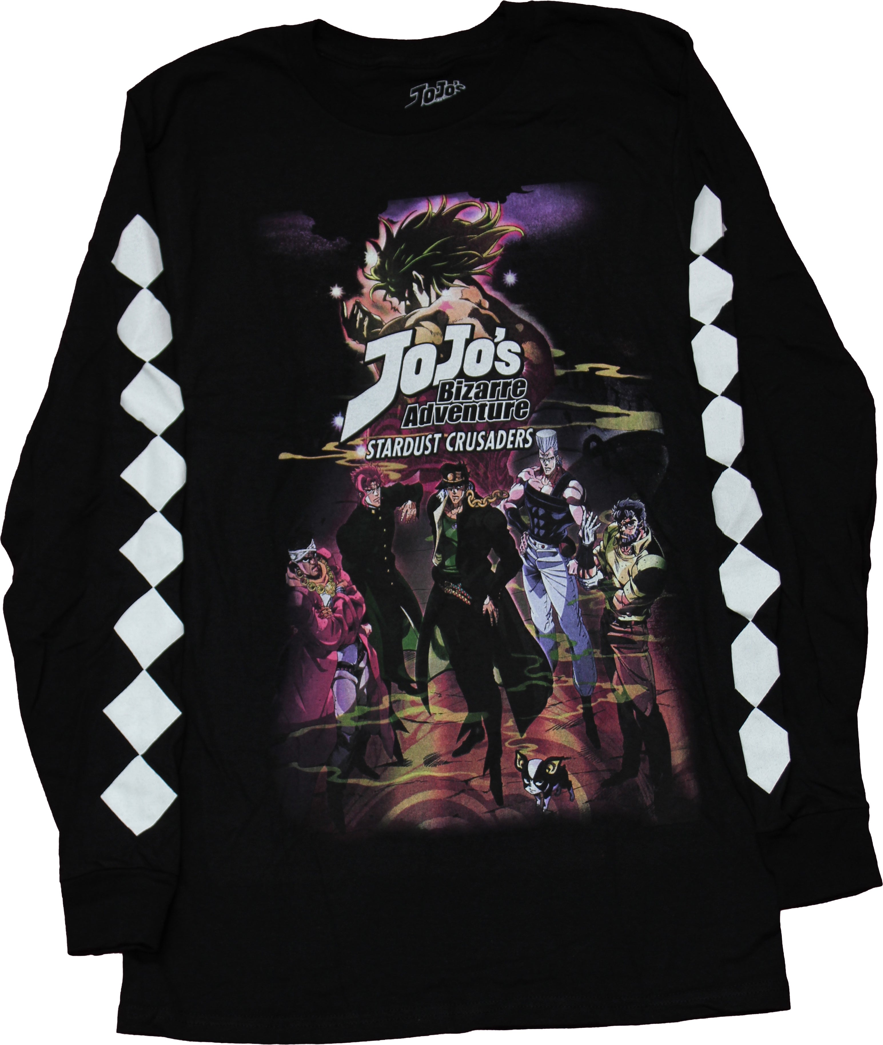 Jojo's Bizarre Adventure Mens Long Sleeve  T-Shirt -Joestar  Characters Hoodie, Sweatshirt | CiraTrend.com