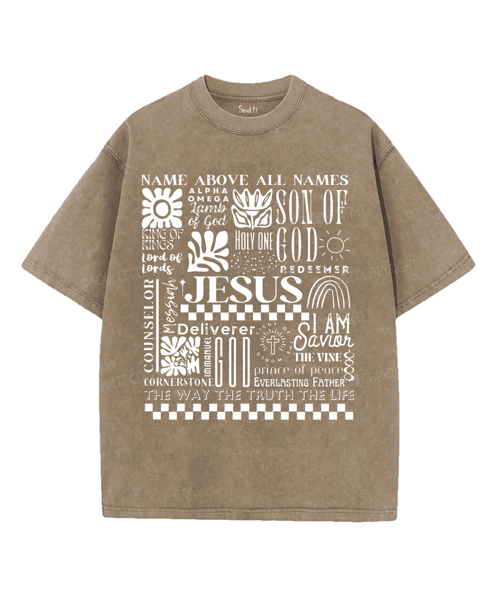 The Way The Truth The Life Unisex Washed Christian T-shirt Hoodie, Sweatshirt | CiraTrend.com (Image 3)