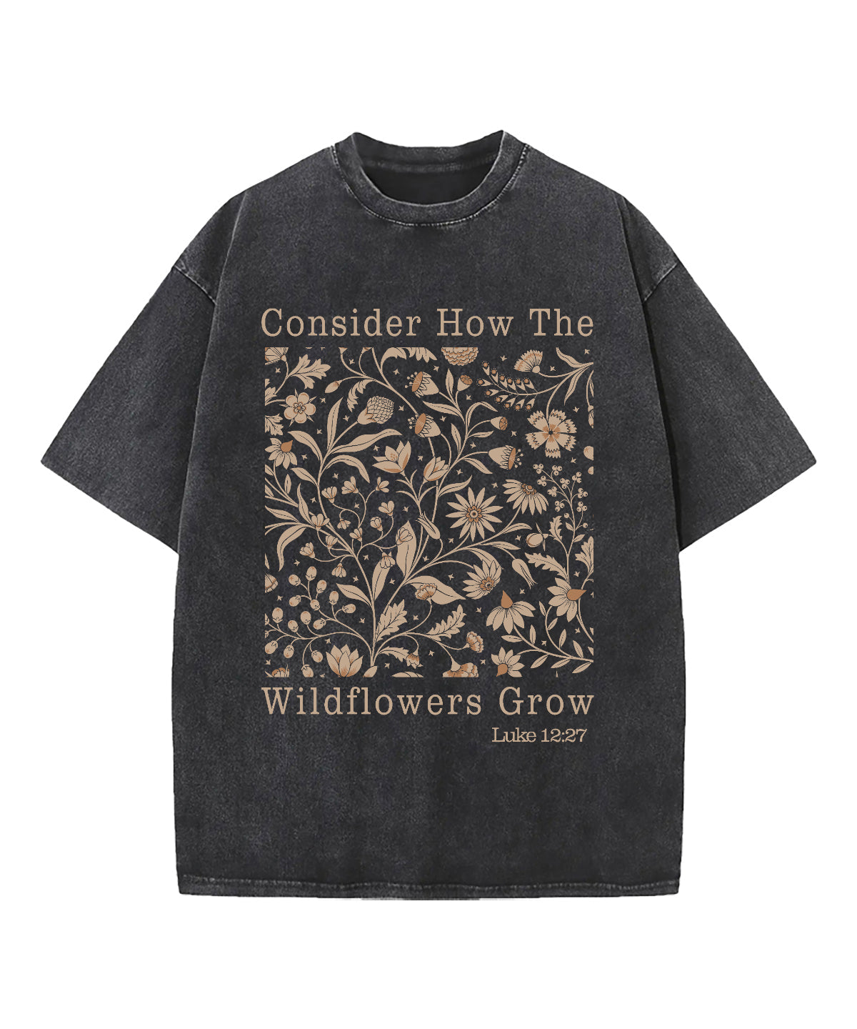 Daisy Consider How Wildflower Grow Washed Christian T-Shirts, Hoodie, Sweatshirt