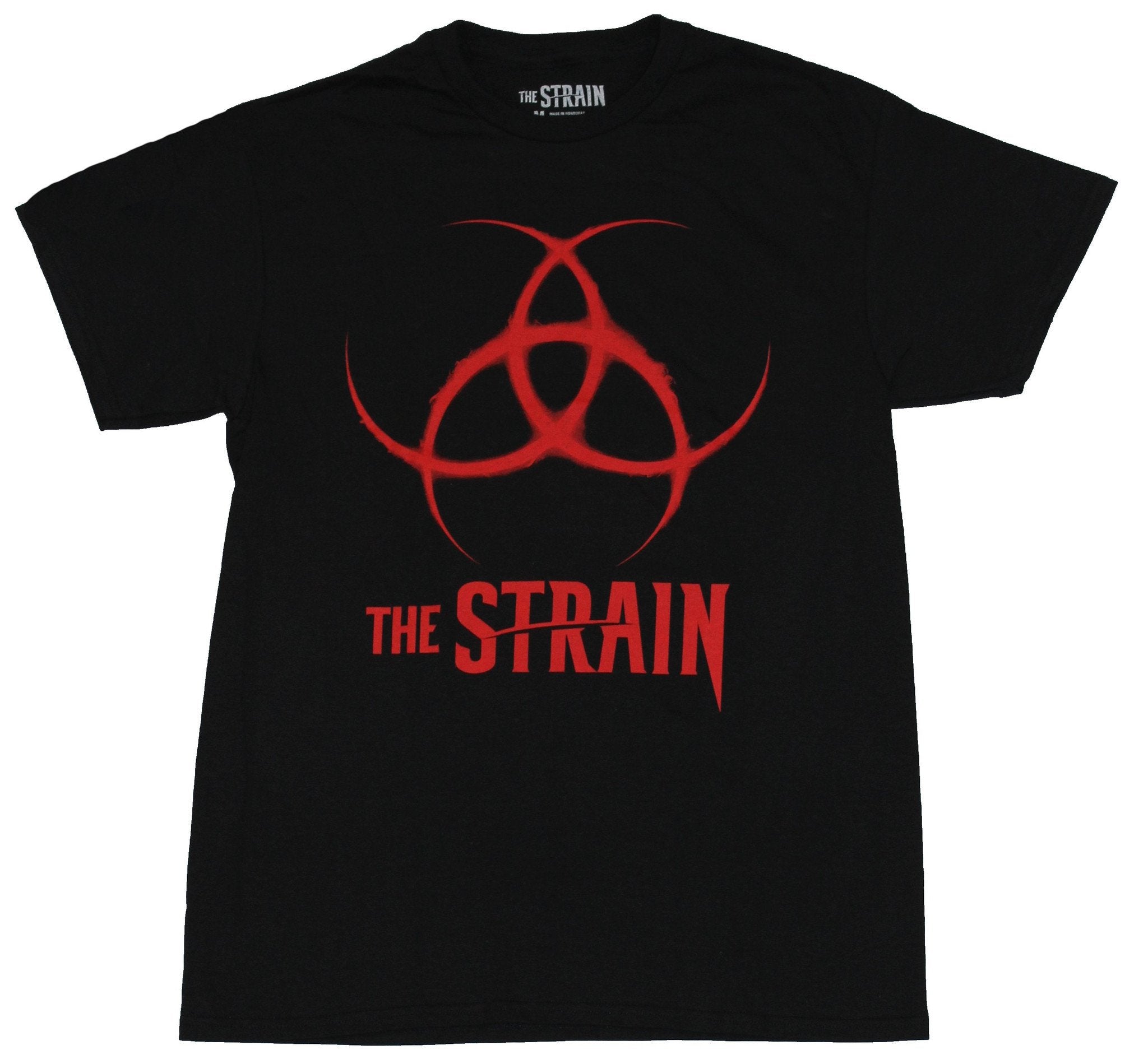 The Strain Mens T-Shirt - the Strain Biohazard Style Logo Image Hoodie, Sweatshirt | CiraTrend.com