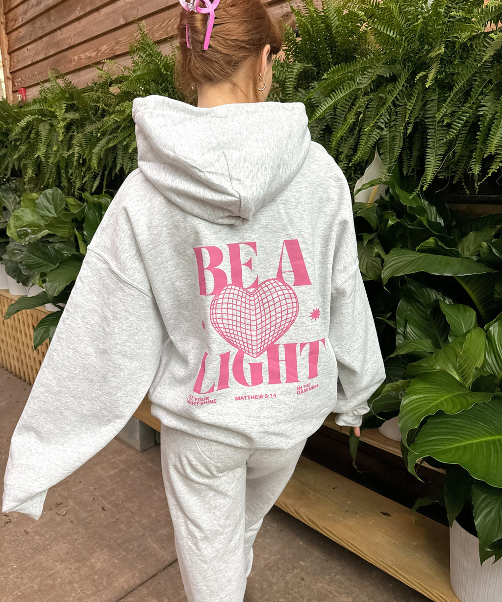 Be The Light Double Sided Cotton Christian Hoodie T-Shirts, Sweatshirt | CiraTrend.com (Image 3)