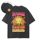 His Mercies Are New Double Sided Unisex Washed Christian T-shirt Style013 Hoodie, Sweatshirt | CiraTrend.com (Image 1)