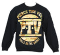 Pierce the Veil Crew Neck Sweatshirt -  Bull in the Bronx Camo Circle Image T-Shirts, Hoodie | CiraTrend.com