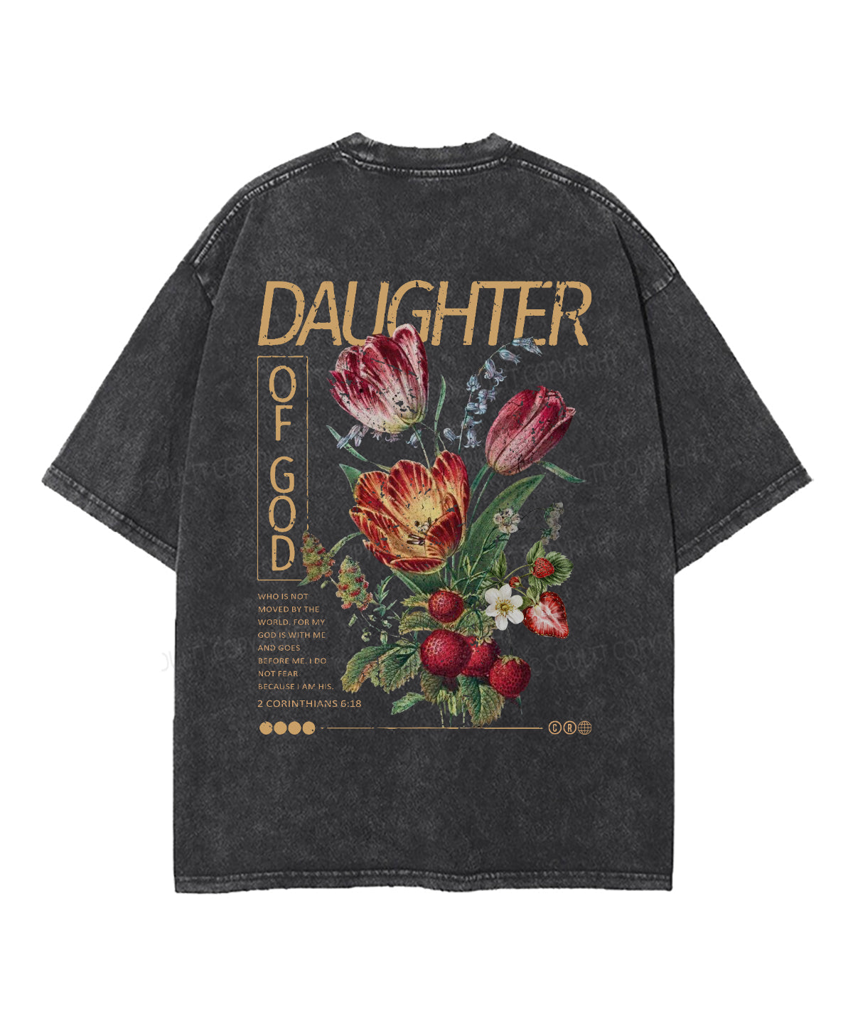 Daughter God Double Sided Washed Christian T-Shirts, Hoodie, Sweatshirt