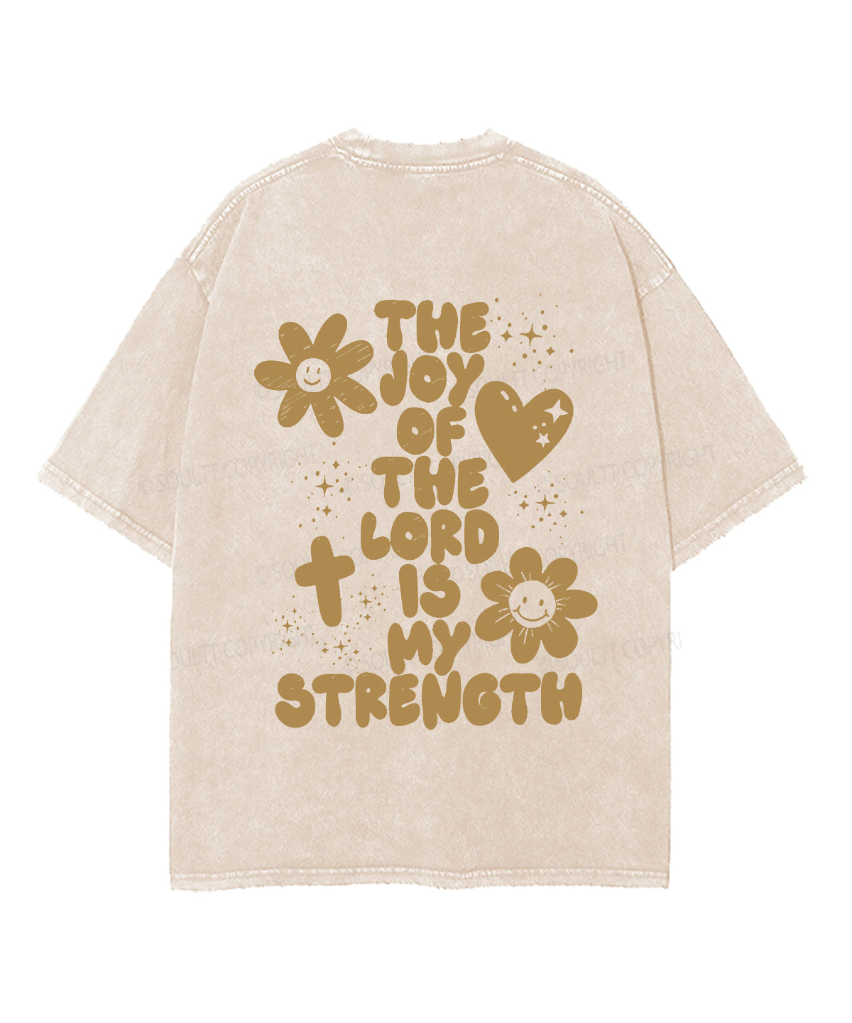 Unisex Washed Christian T-shirt Hoodie, Sweatshirt | CiraTrend.com (Image 3)