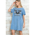 Free Bird  - Mineral Wash Dress