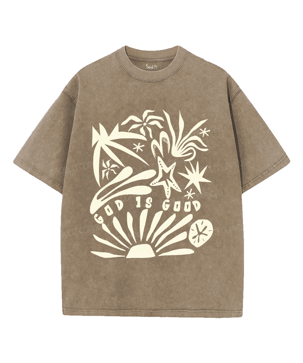 God Is Good Unisex Washed Christian T-shirt Style007 Hoodie, Sweatshirt | CiraTrend.com (Image 5)