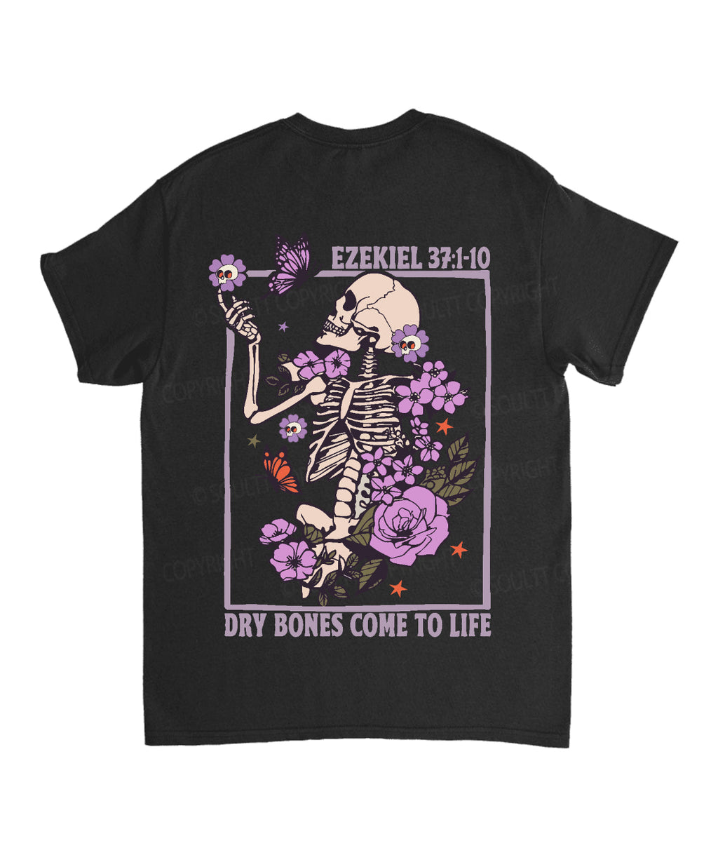 Dry Bones Come To Life Double Sided Unisex Cotton Christian T-Shirt Hoodie, Sweatshirt | CiraTrend.com (Image 5)