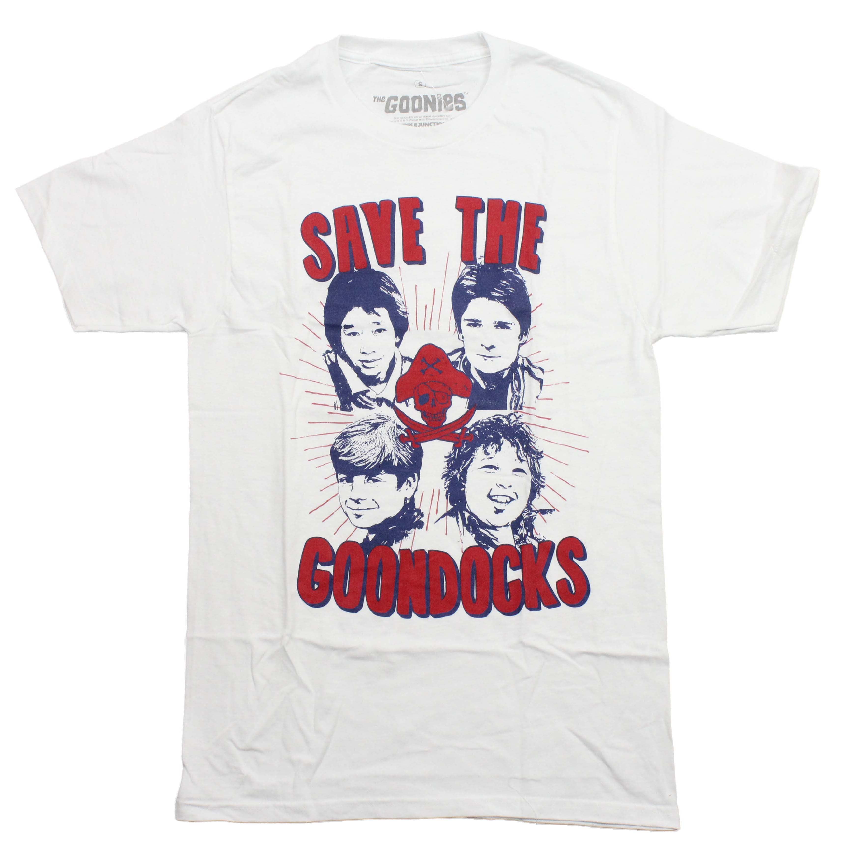 The Goonies Mens T-Shirt - Save the Goondocks Head Images Hoodie, Sweatshirt | CiraTrend.com