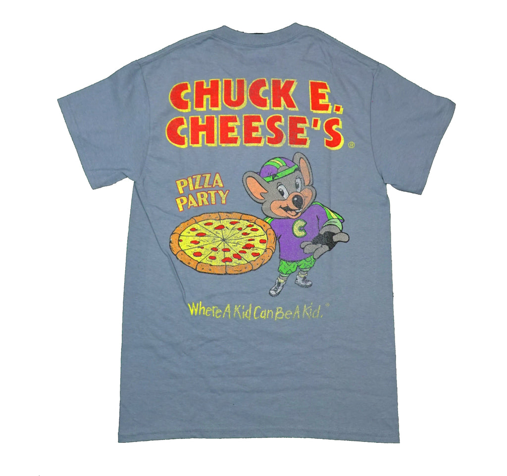 Chuck E. Cheese Mens T-Shirt - Lapel Logo Pizza Where A Kid Can Be A Kid Hoodie, Sweatshirt | CiraTrend.com (Image 2)
