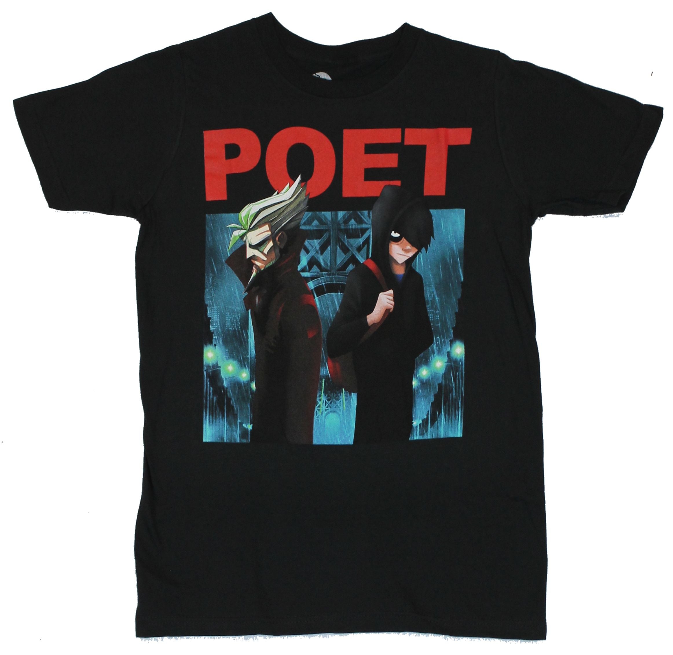 Poet Anderson Mens T-Shirt - The Dream Walker in The Rain Image Hoodie, Sweatshirt | CiraTrend.com