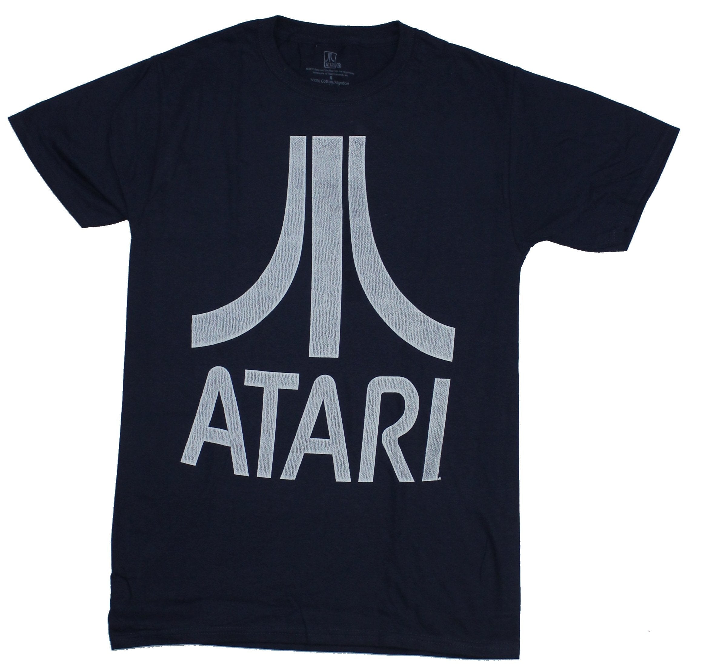 Atari Mens T-Shirt - Distressed Single Color Logo Image Hoodie, Sweatshirt | CiraTrend.com