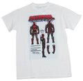 Deadpool Mens T-Shirt - Character Design with Comments Hoodie, Sweatshirt | CiraTrend.com