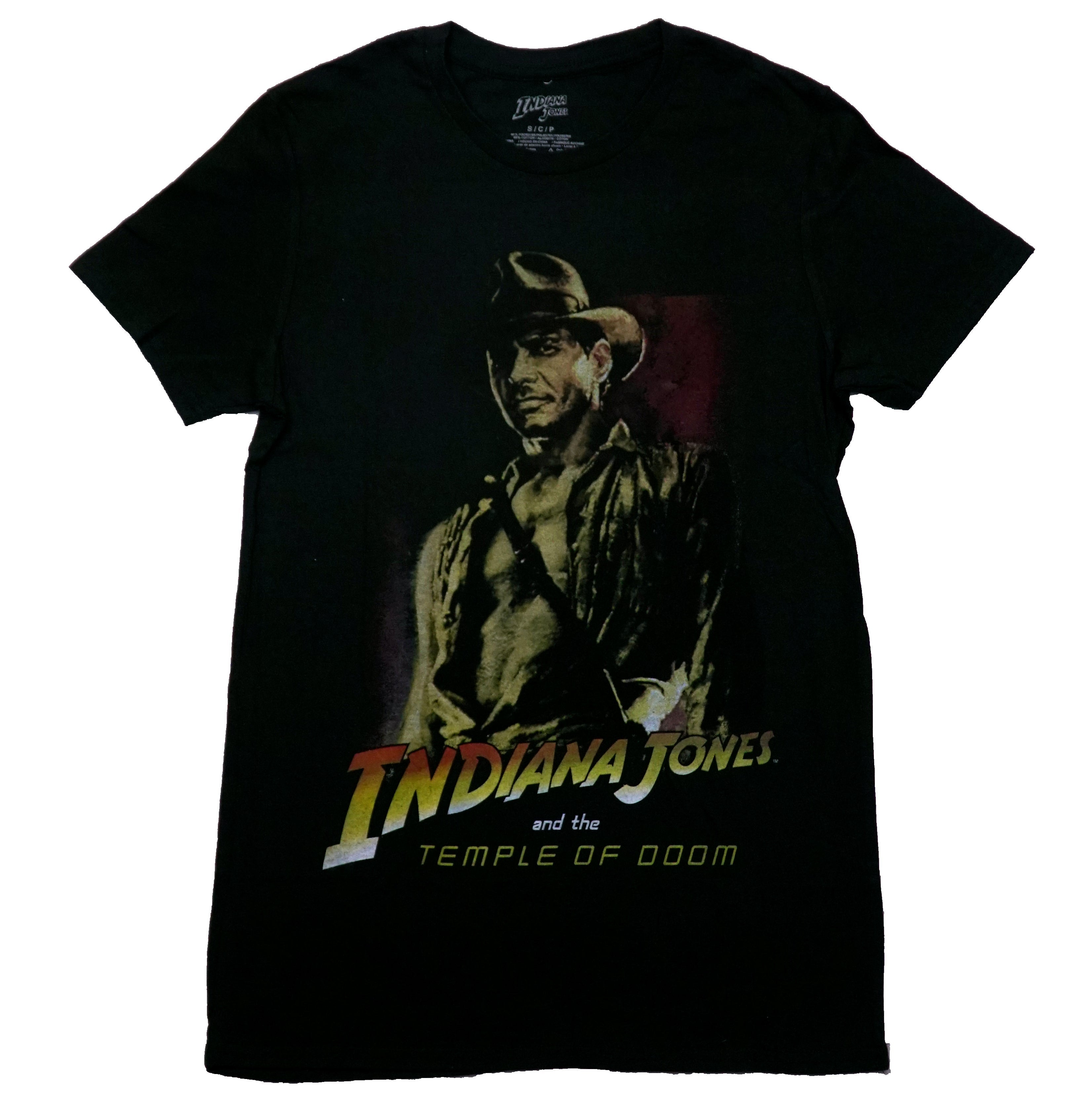 Indiana Jones and the Temple of Doom Mens T-Shirt - Dark Poster Image Hoodie, Sweatshirt | CiraTrend.com