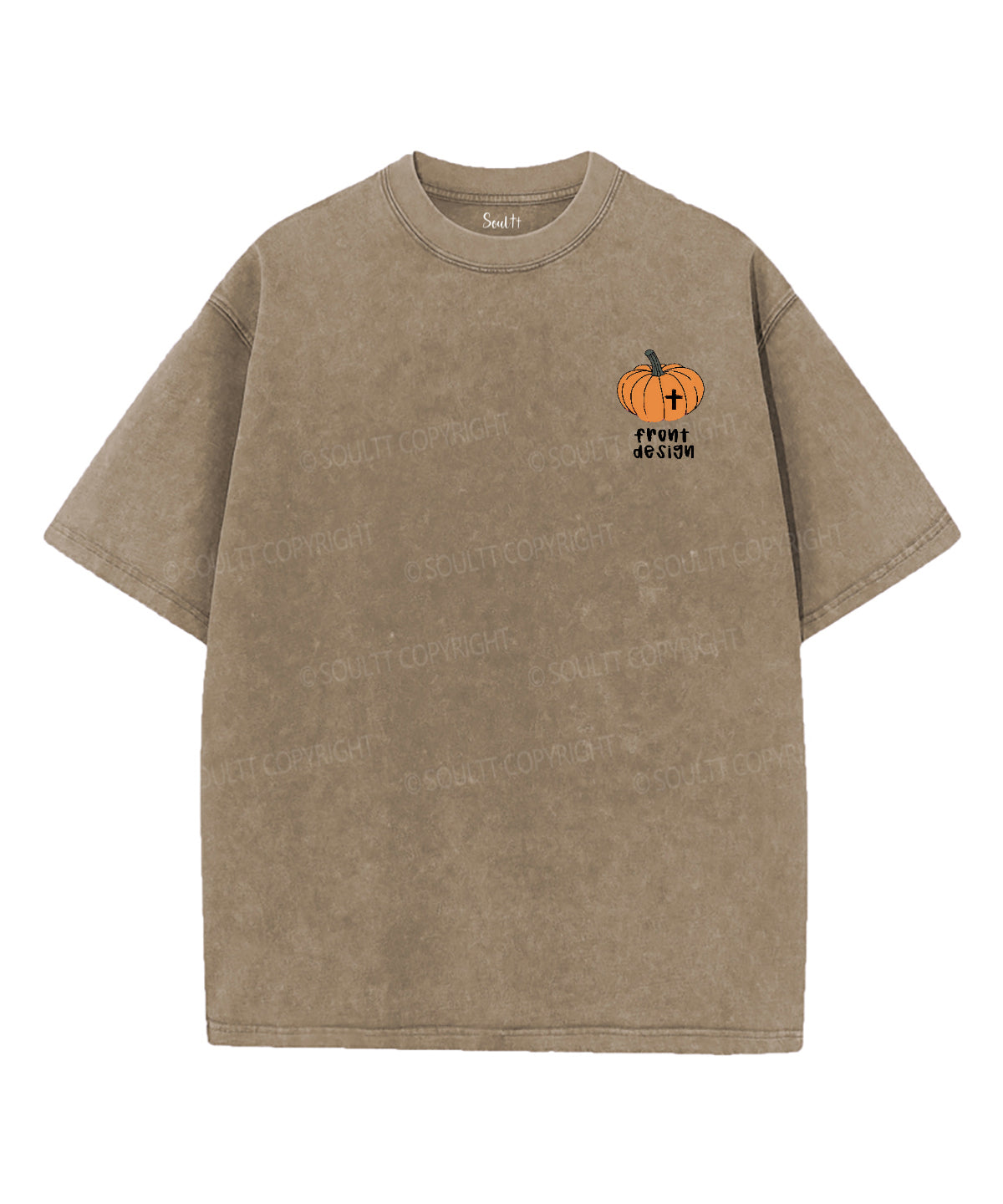 Fall For Jesus Double Sided Unisex Washed Christian T-shirt Style001 Hoodie, Sweatshirt | CiraTrend.com (Image 3)