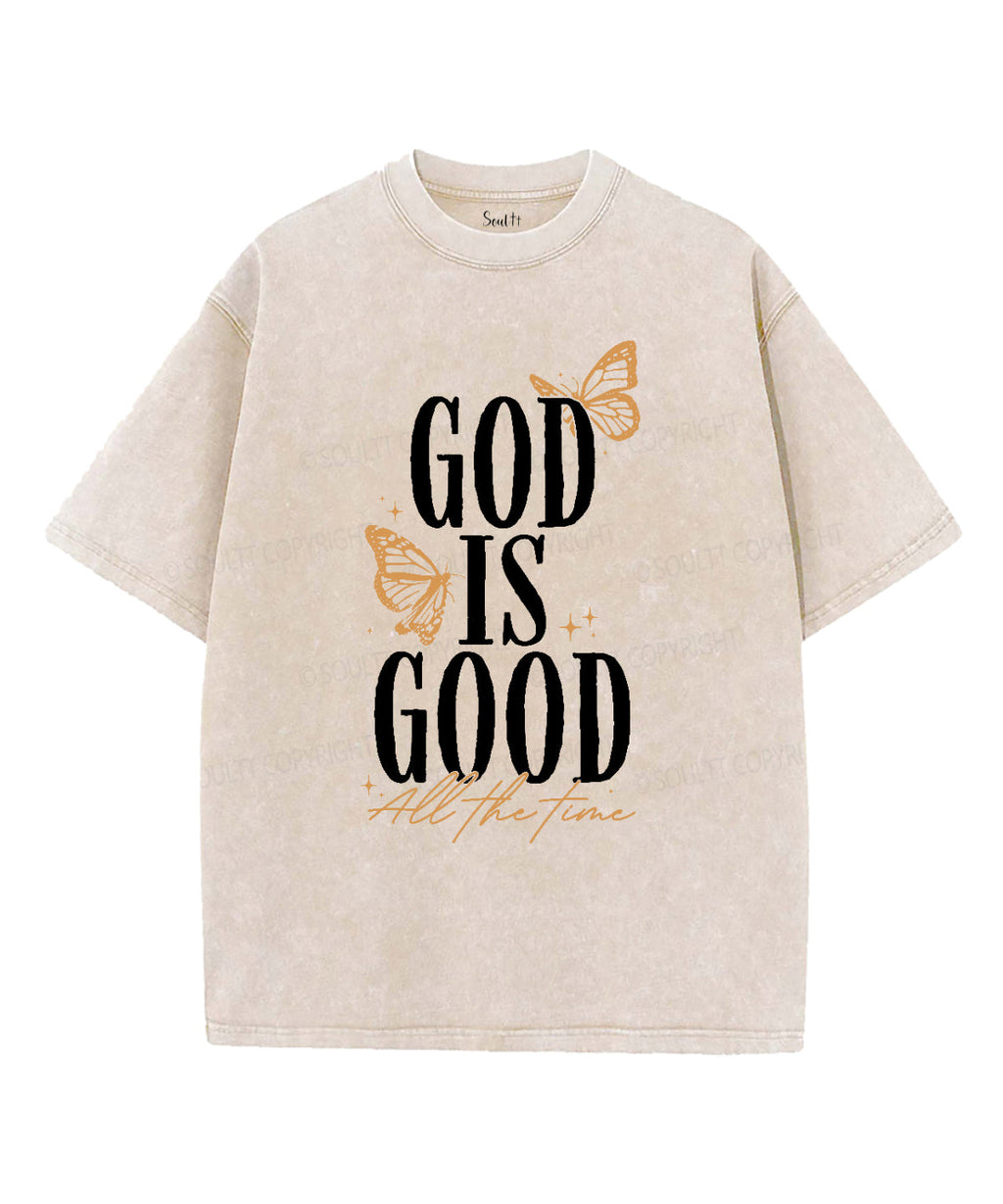 Good Is God Washed Christian T-Shirts, Hoodie, Sweatshirt
