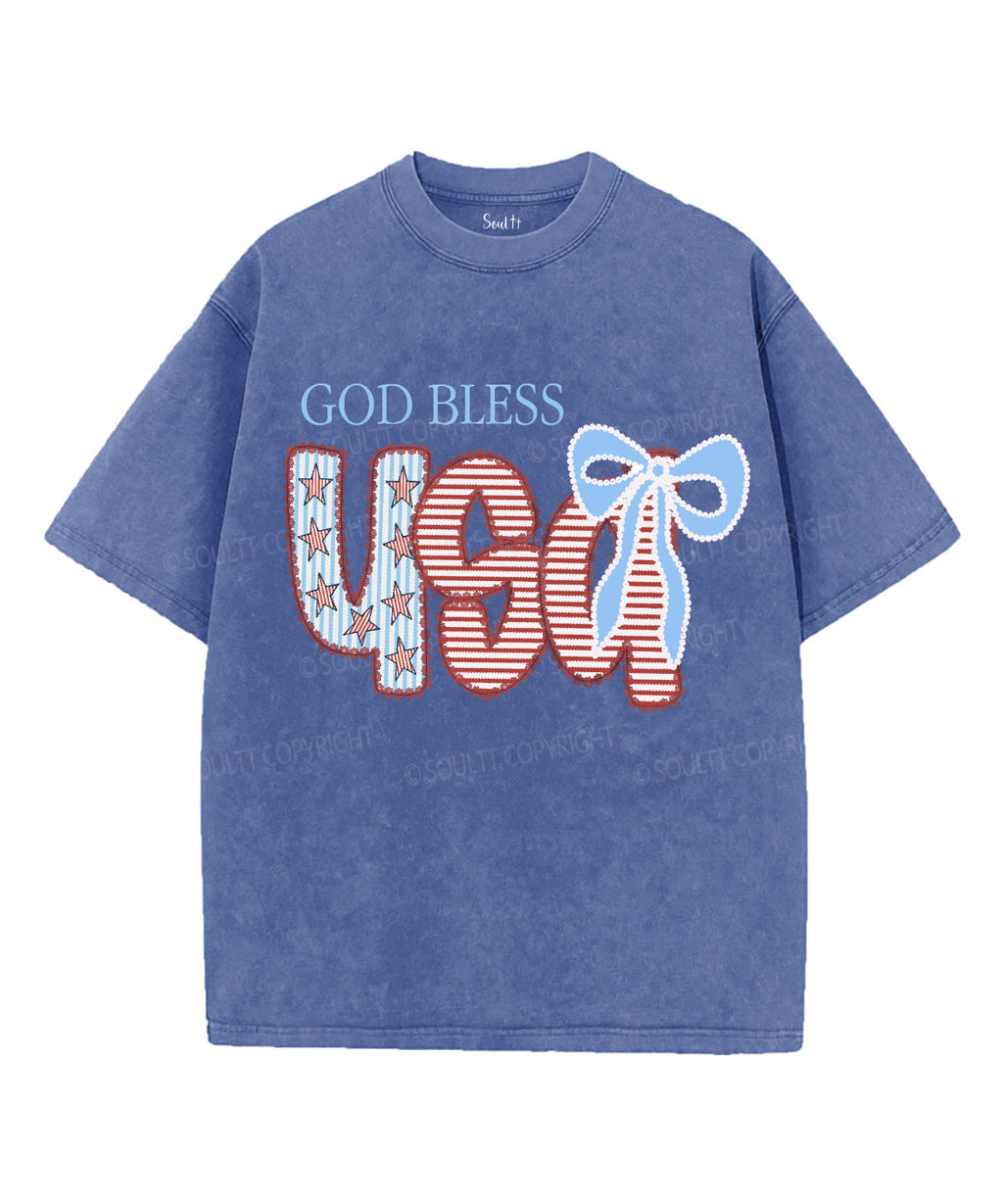 God Bless USA Washed Christian Style001 T-Shirts, Hoodie, Sweatshirt