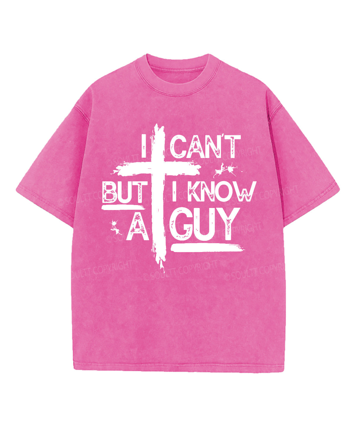 I Can't But I Know A Guy Washed Christian T-shirt Hoodie, Sweatshirt | CiraTrend.com (Image 3)