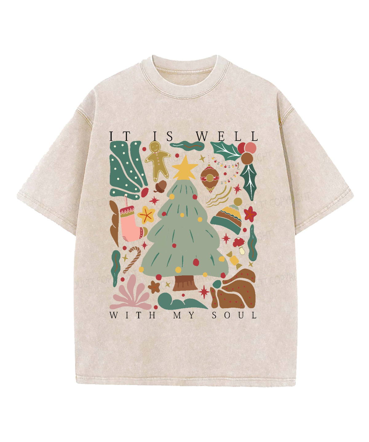 It Is Well With My Soul Washed Christian T-shirt Style019 Hoodie, Sweatshirt | CiraTrend.com (Image 4)