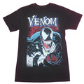 Venom Mens T-Shirt- Distressed Lethal Protector Over Red Webs Hoodie, Sweatshirt | CiraTrend.com