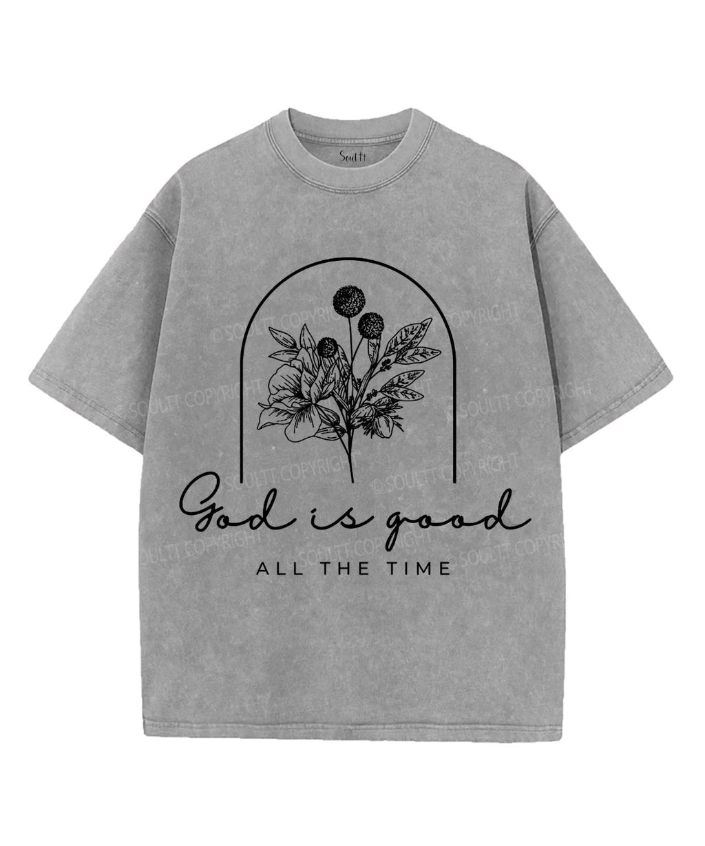 God Is Good Unisex Washed Christian T-shirt Style005 Hoodie, Sweatshirt | CiraTrend.com (Image 3)