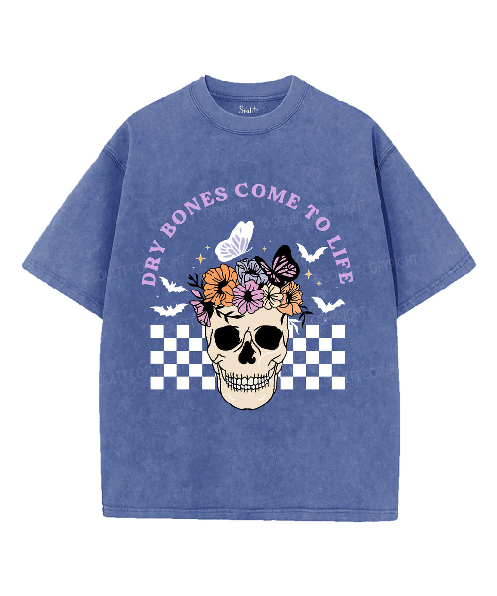 Dry Bones Come To Life Unisex Washed Christian T-shirt Style015 Hoodie, Sweatshirt | CiraTrend.com (Image 4)