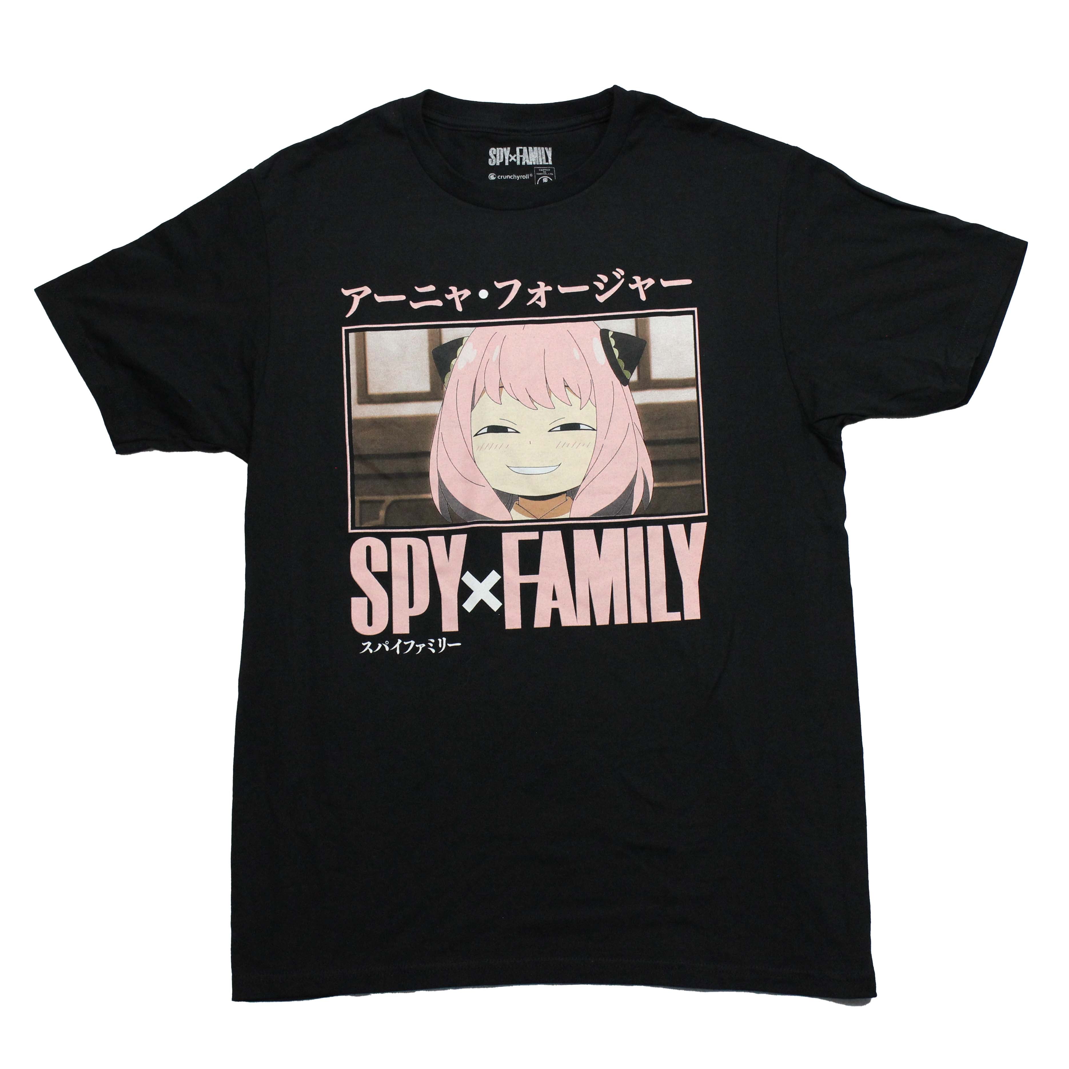 Spy Family Mens T-Shirt - Anya With Suspicious Grin All Pink Hoodie, Sweatshirt | CiraTrend.com