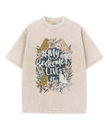 My Redeemer Lives Unisex Washed Christian T-shirt Hoodie, Sweatshirt | CiraTrend.com (Image 1)