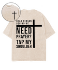 Dear Person Behind Me Double Sided Washed Christian T-Shirts, Hoodie, Sweatshirt