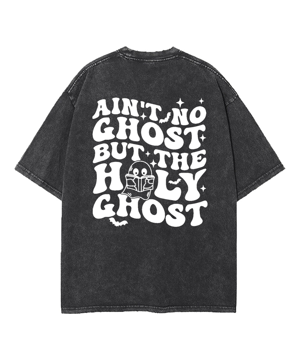 Ain't Ghost But The Holy Ghost Double Sided Washed Christian T-shirt Hoodie, Sweatshirt | CiraTrend.com (Image 4)
