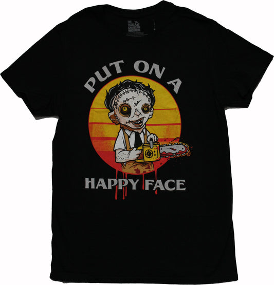 Texas Chainsaw Massacre T-Shirt - Put On A Happy Face