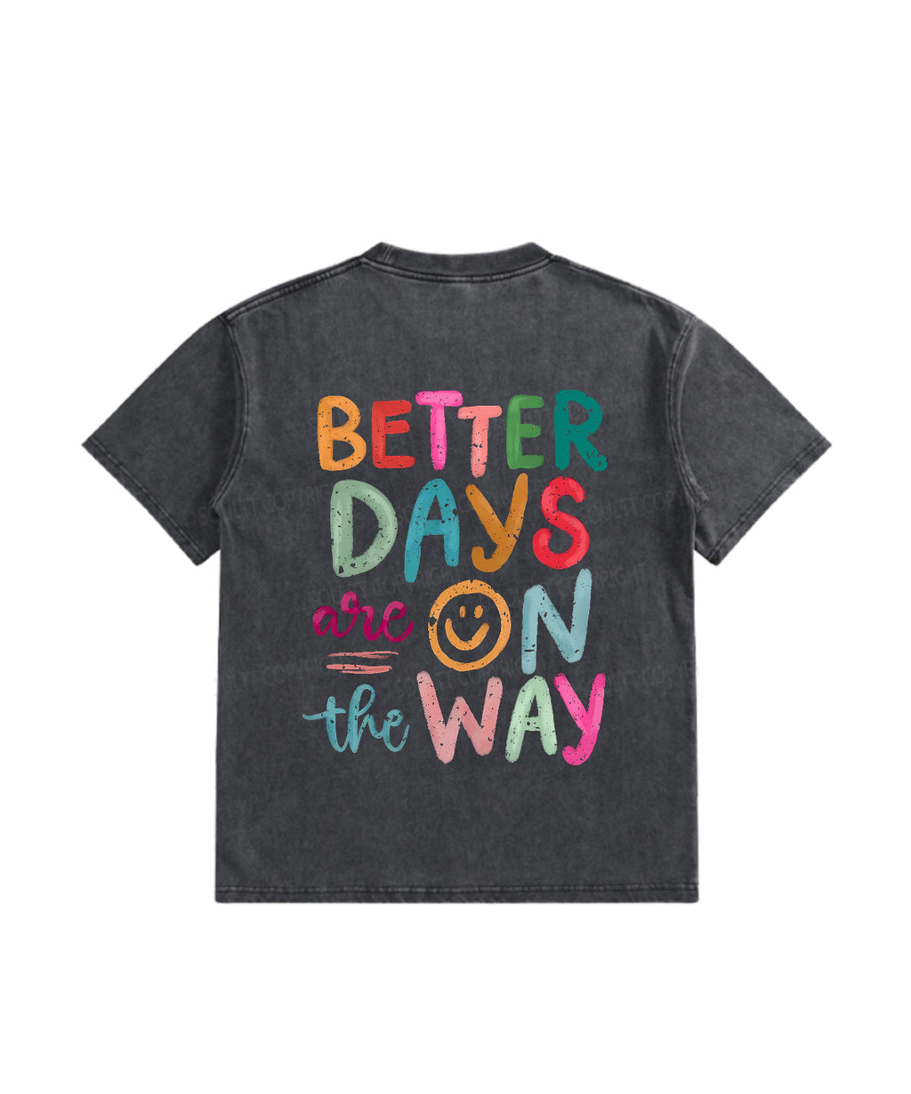 Kids Better Days Double Sided Washed Christian T-shirt Style001 Hoodie, Sweatshirt | CiraTrend.com (Image 3)