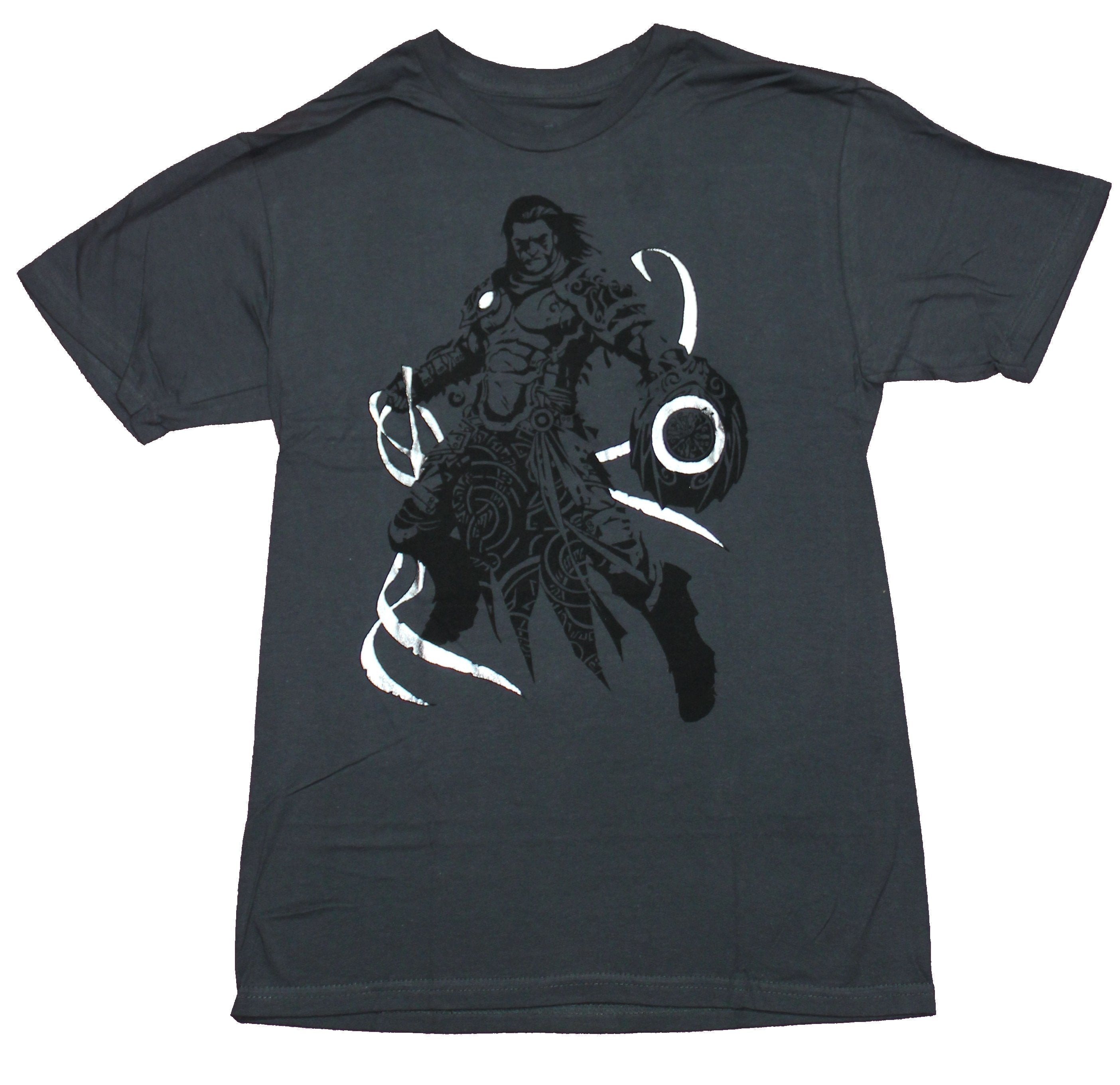 Magic the Gathering Mens T-Shirt - Gideon Battle Forged Throwing Silver Foil Magic Hoodie, Sweatshirt | CiraTrend.com