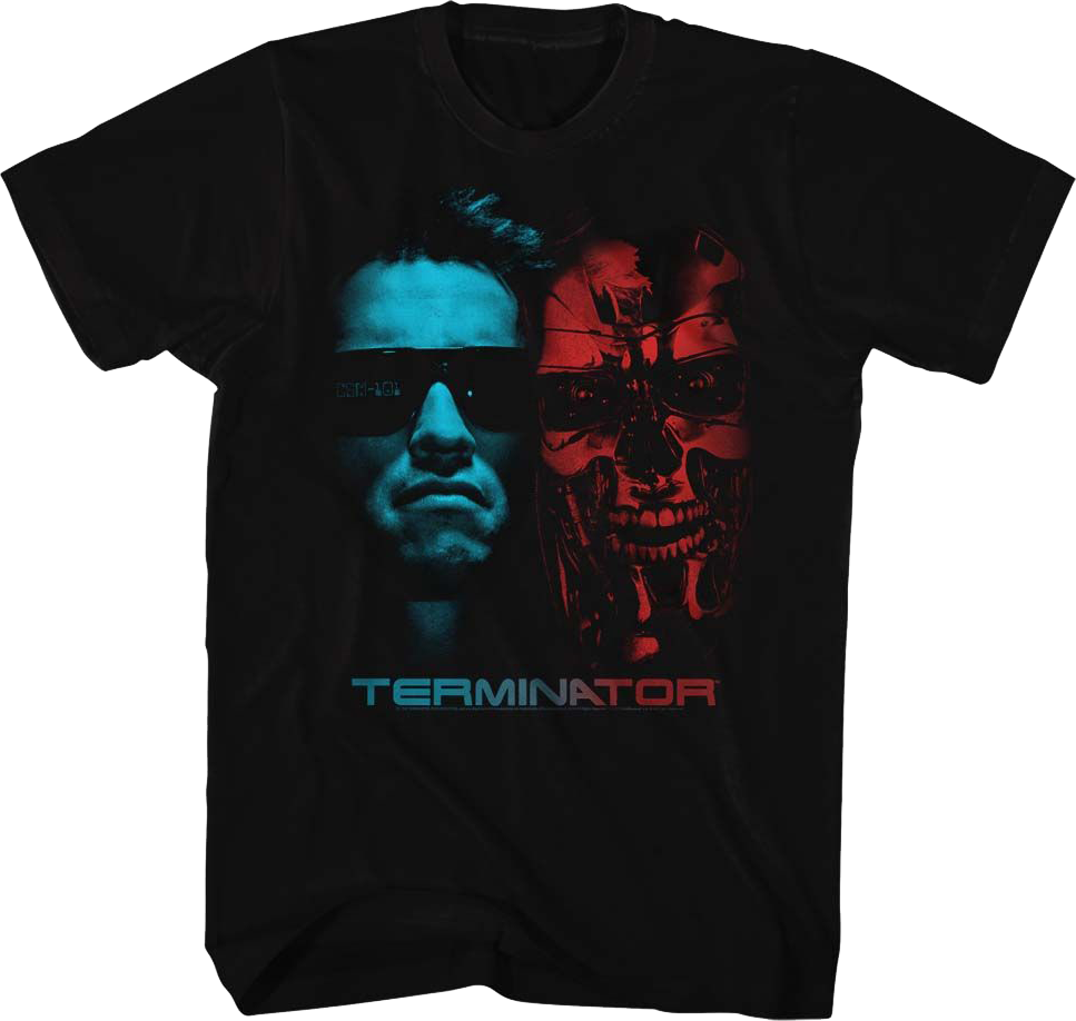 Face Off Terminator T-Shirt Hoodie, Sweatshirt | CiraTrend.com (Image 1)