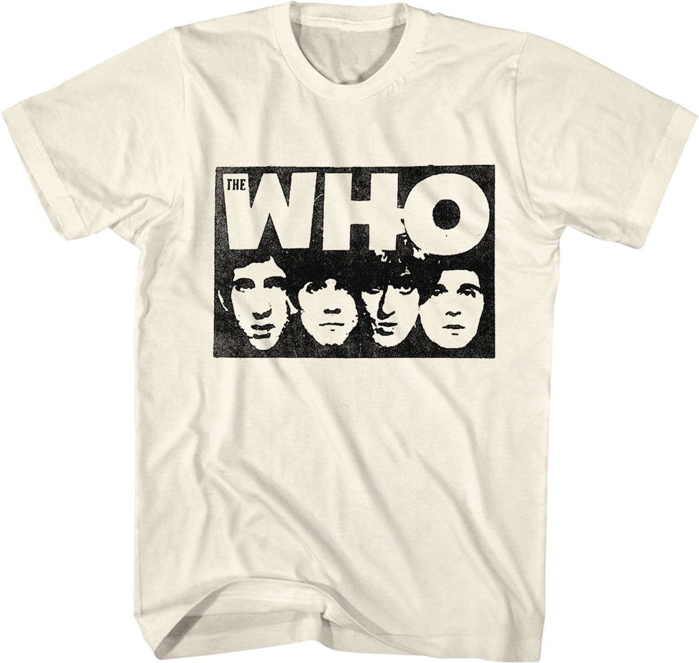 Faces The Who T-Shirt Hoodie, Sweatshirt | CiraTrend.com (Image 1)