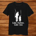 Father’s Day Like Father Like Son Fishing Shirt